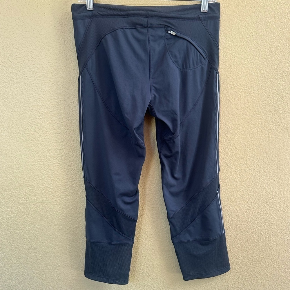 NWT! Adidas X Stella McCartney “Run 3/4 Tights In Dark Slate Medium - Picture 3 of 10